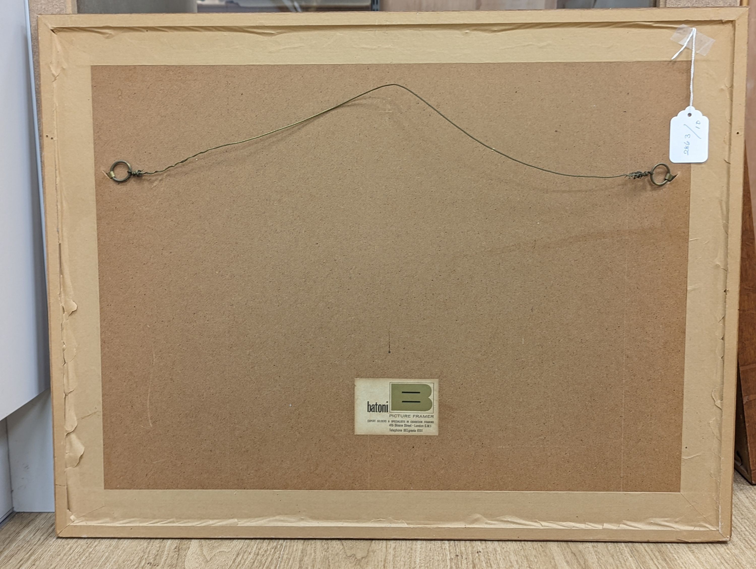 Modern British, limited edition print, 'Scorpio', signed in pencil, 3/10, 33 x 50cm